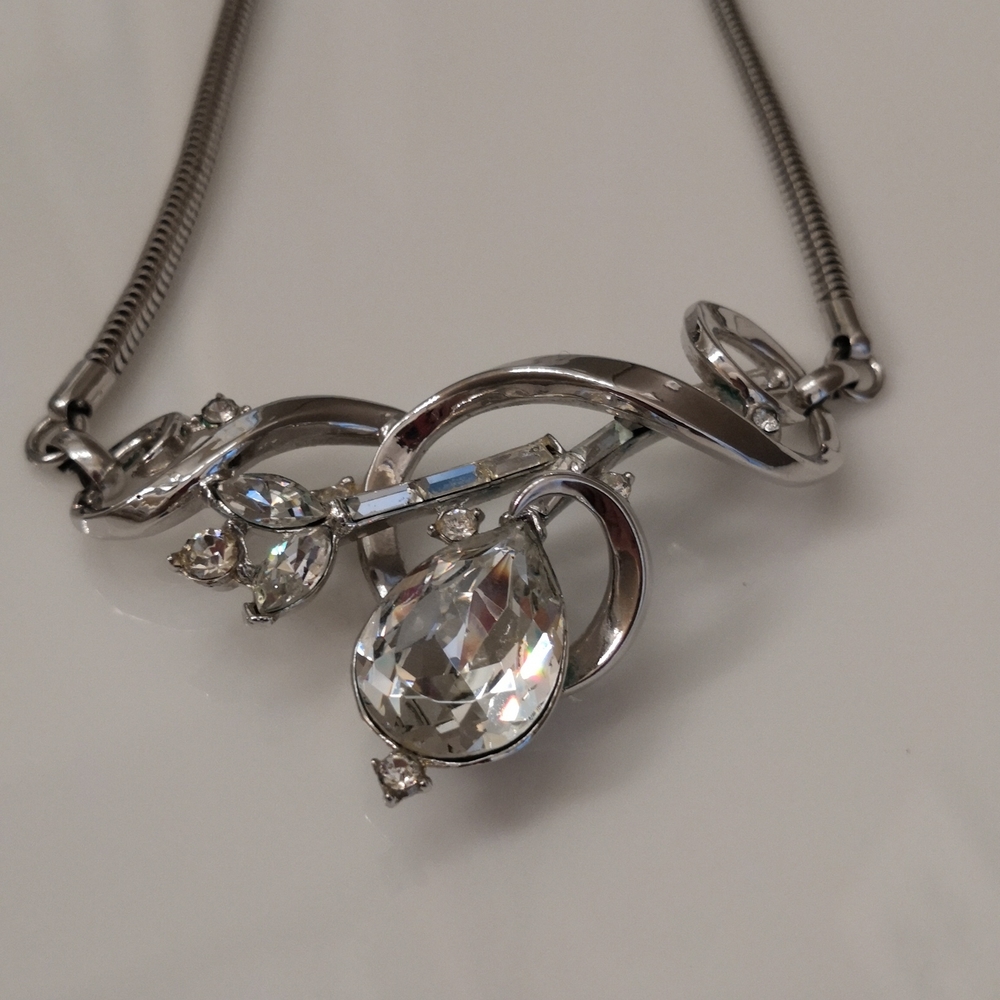 Trifari 'Gem of India' Rhinestone Necklace, Vintage 1951